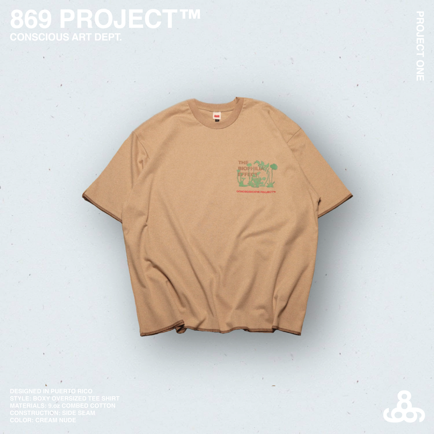 002 TEE  "CRÈME"